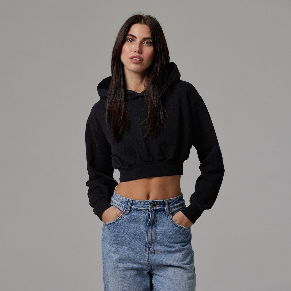 WomensLWCroppedHoodie