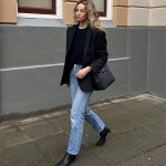 blazer and jeans