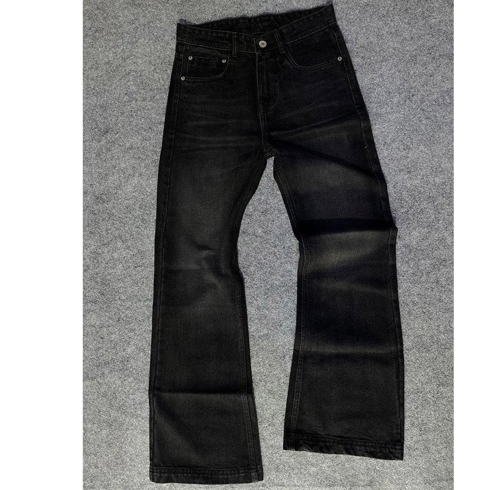 men-black-bell-bottom-jeans