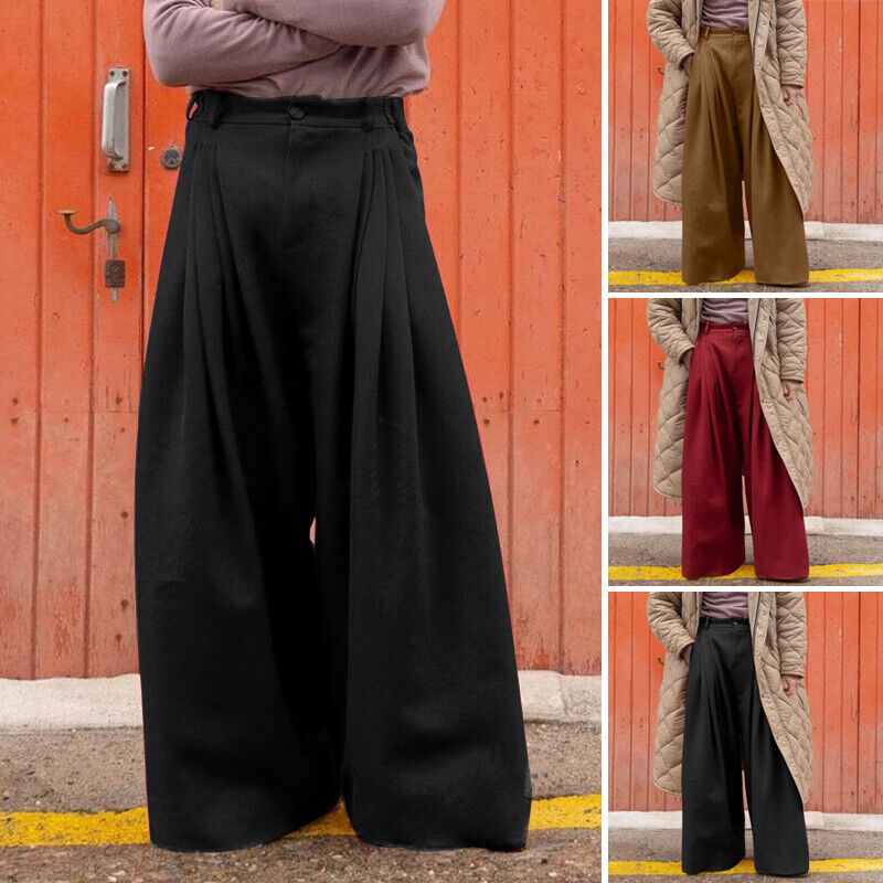 men's wide-leg pants