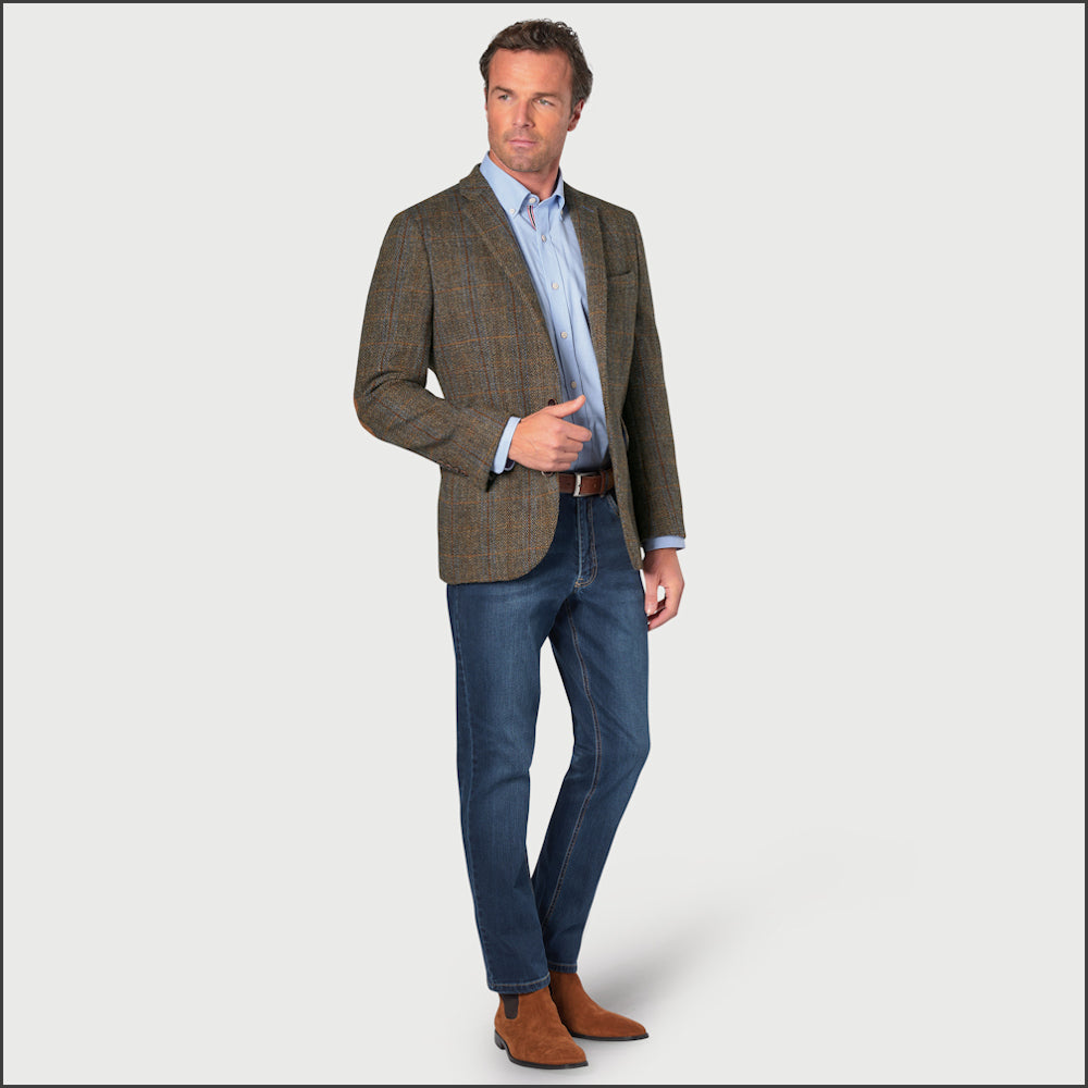 mens tweed blazer