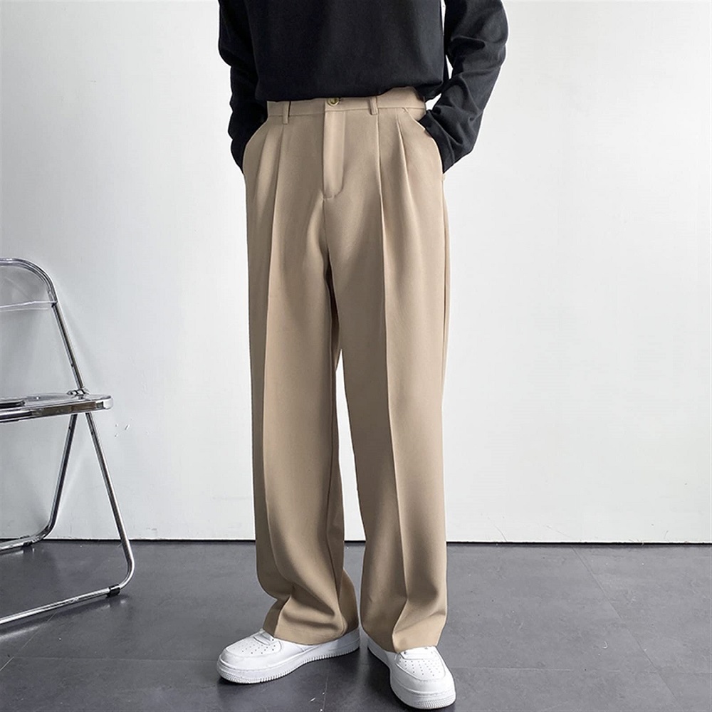 men's wide-leg pants