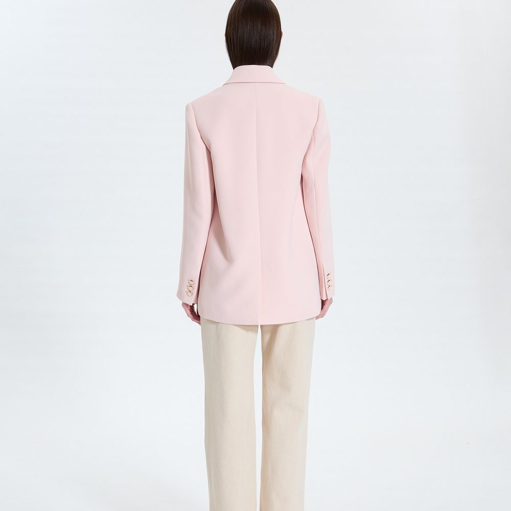 nude blazer