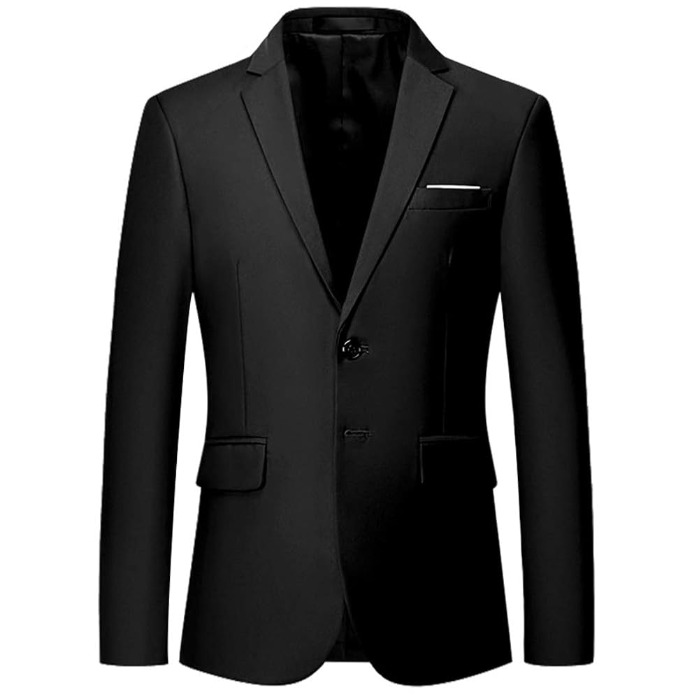 men’s black blazer