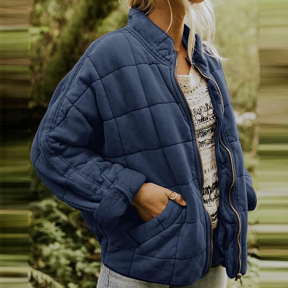 womens quilted jacket