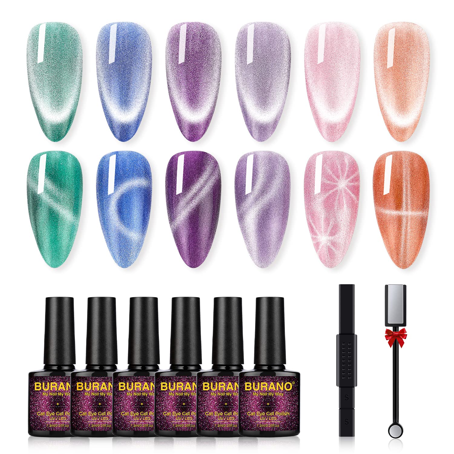 cat’s eye nail polish