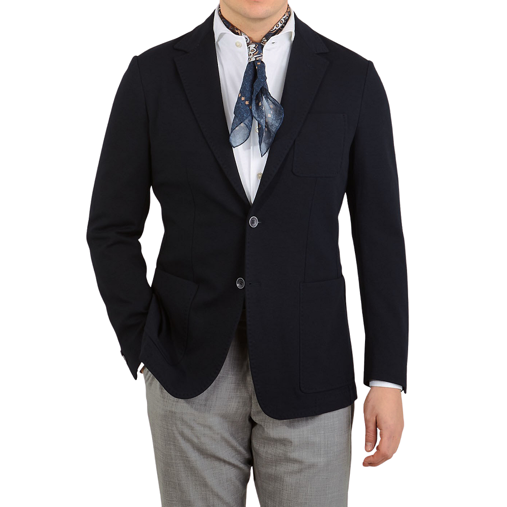 unconstructed blazer