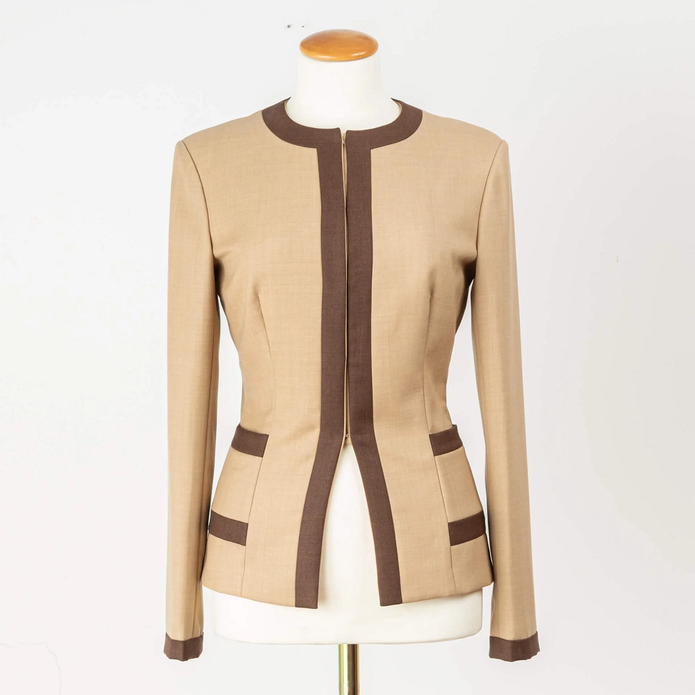 Ladies Jacket Boat Neck Chanel