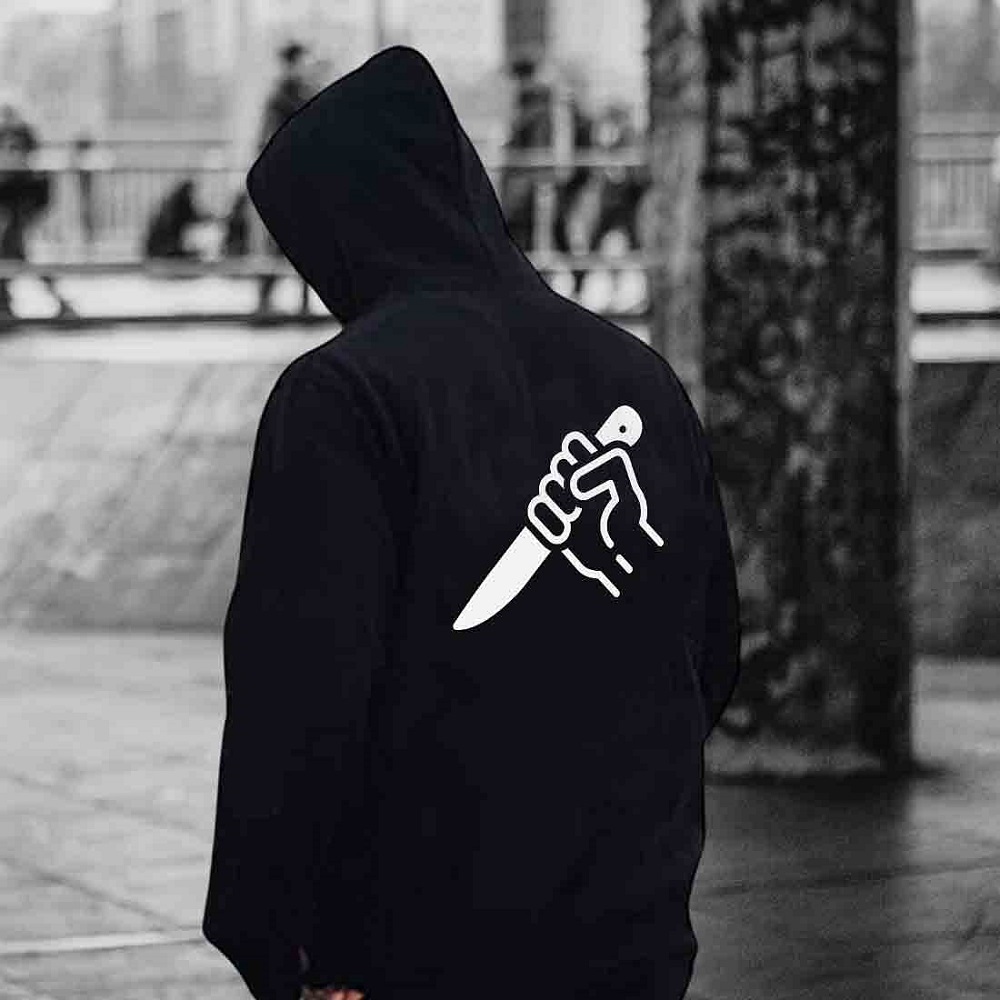 black hoodies for men