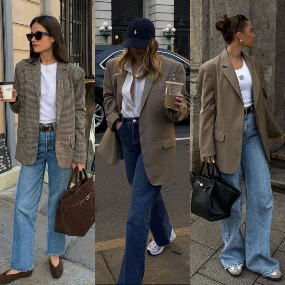 jeans with blazer women's