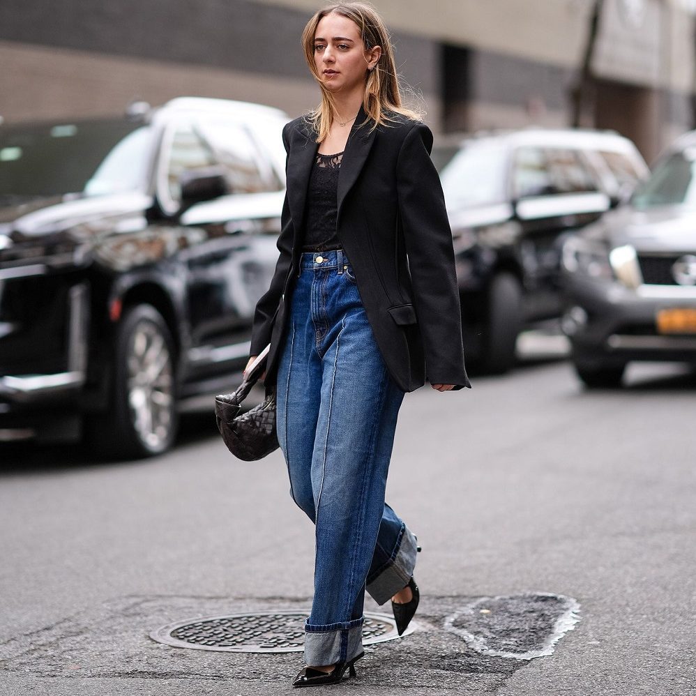 blazer with jeans