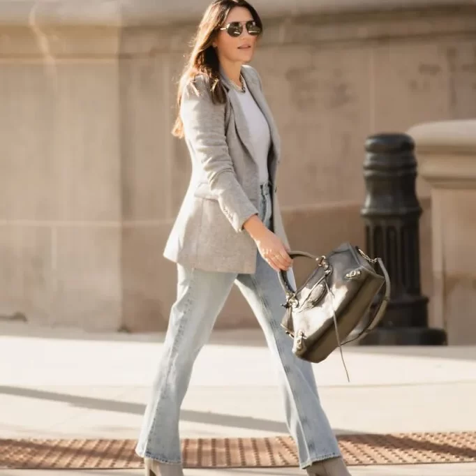 jeans with blazer women's