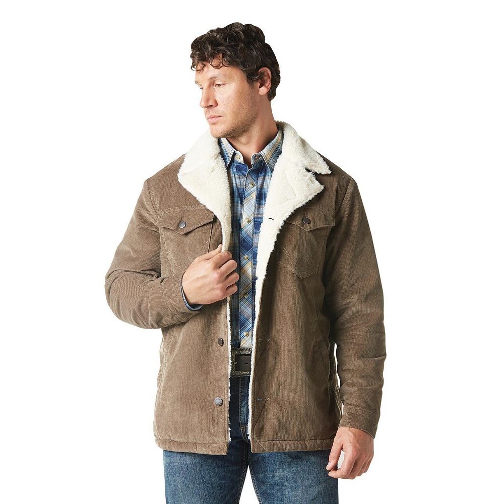 mens sherpa jacket