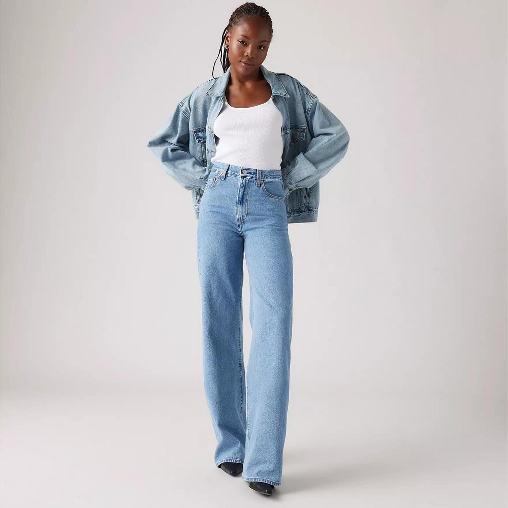 wide leg jeans