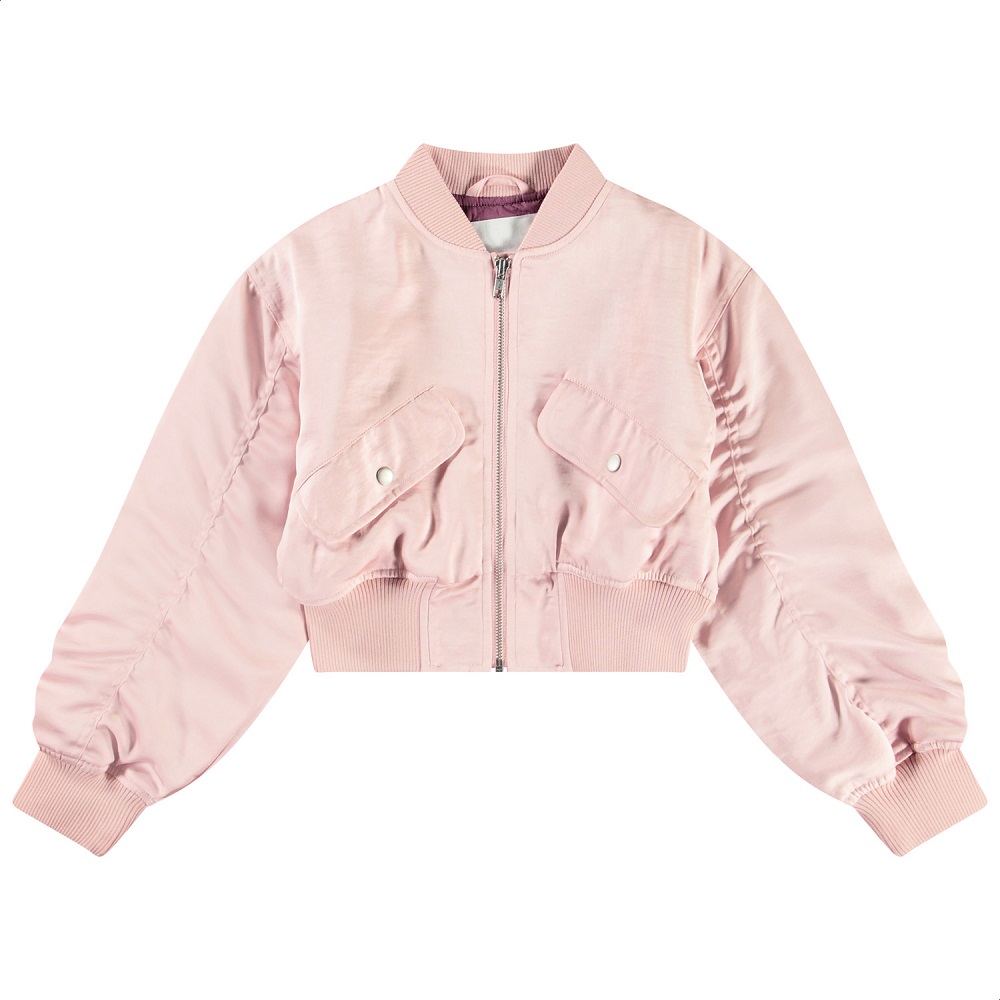 cropped bomber jacket