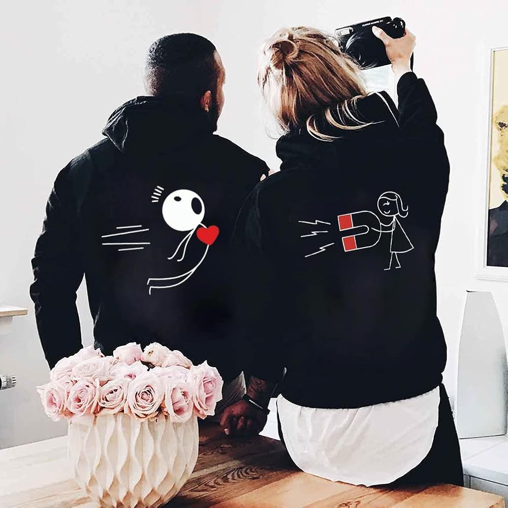 matching couple hoodies
