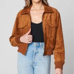 cropped bomber jacket