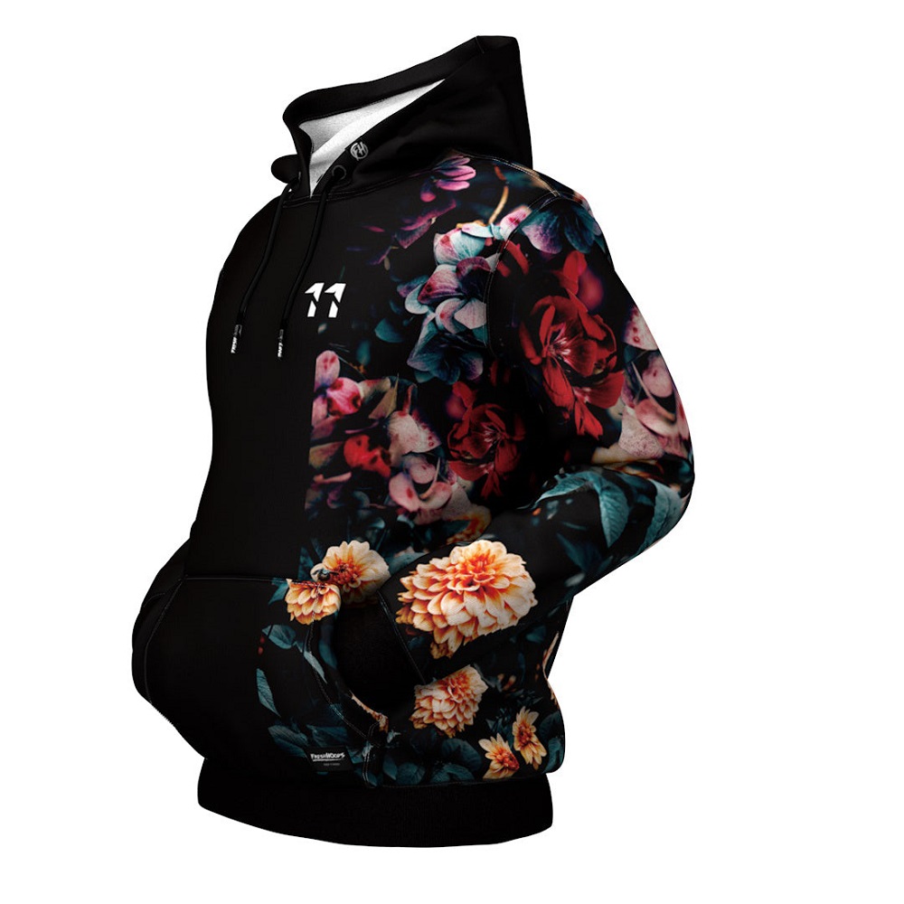 flower hoodies