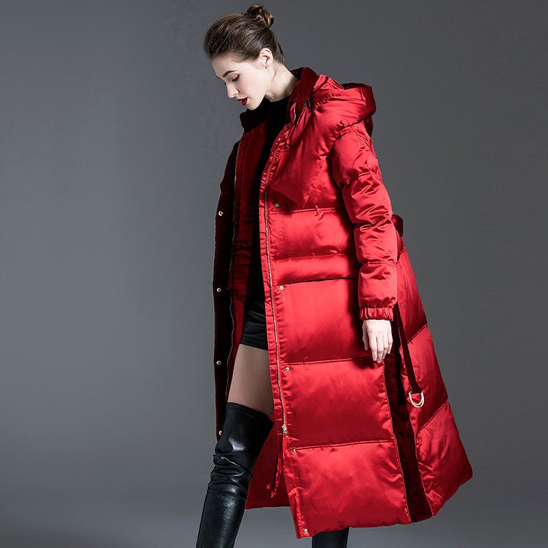 long down coat