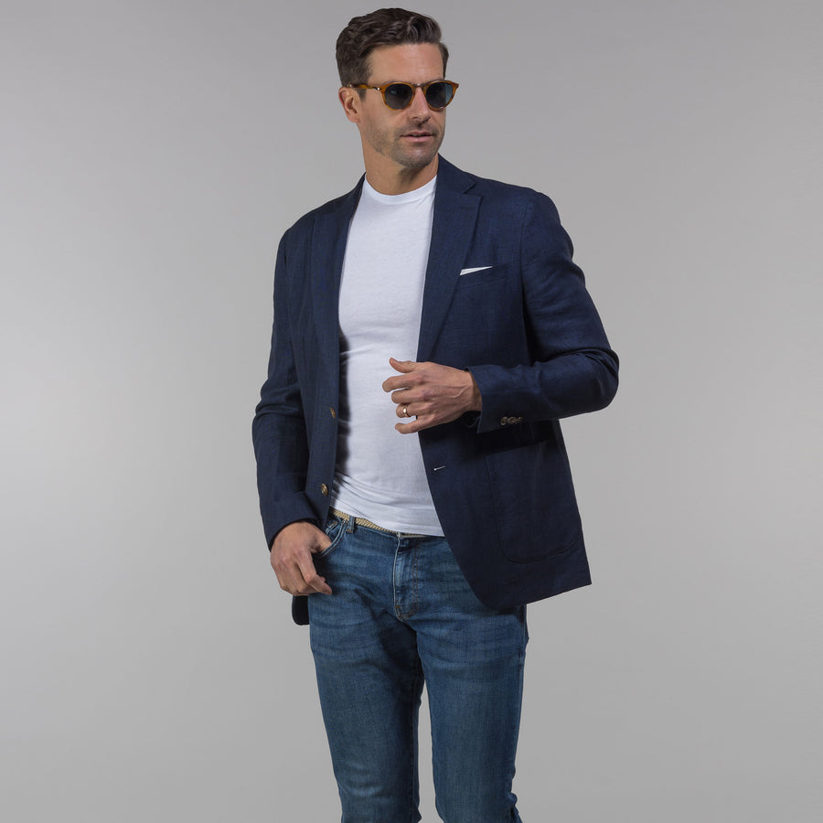 cotton blazer mens