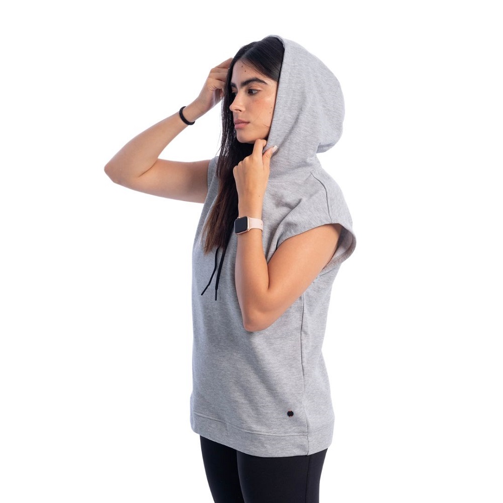 sleeveless hoodies