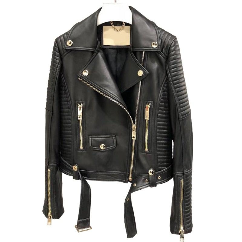 womens leather jacket