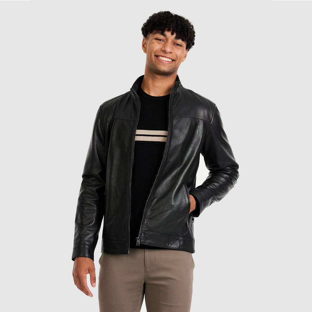 genuine leather jacket