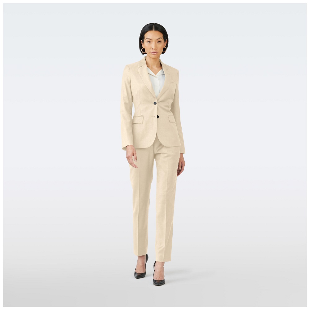 khaki blazer womens