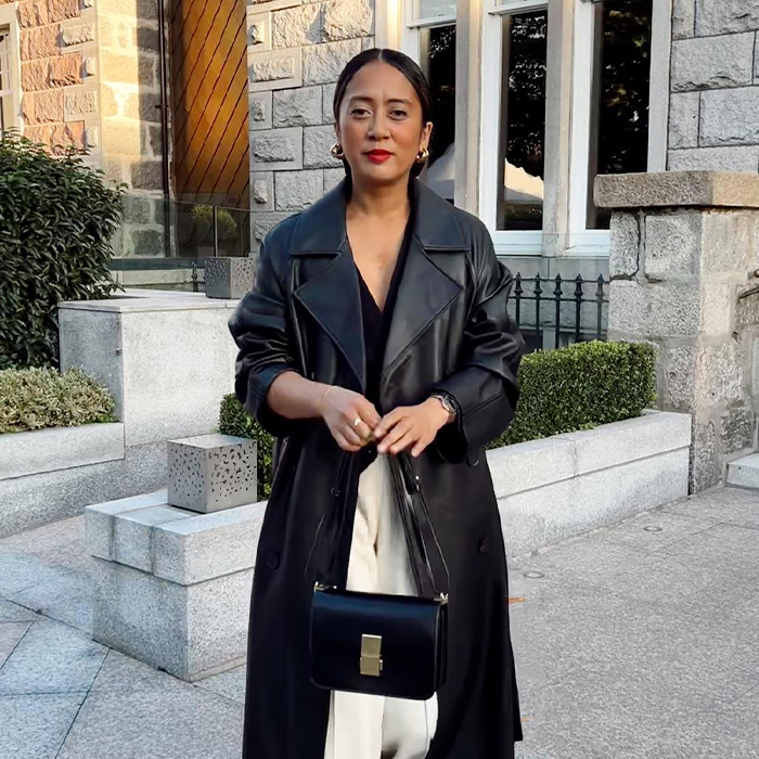 trench coat outfit