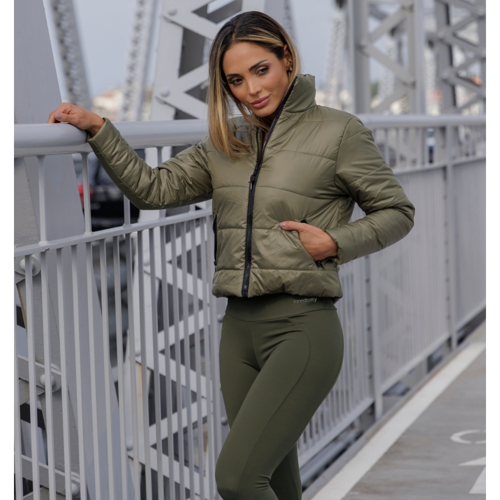 cropped bomber jacket