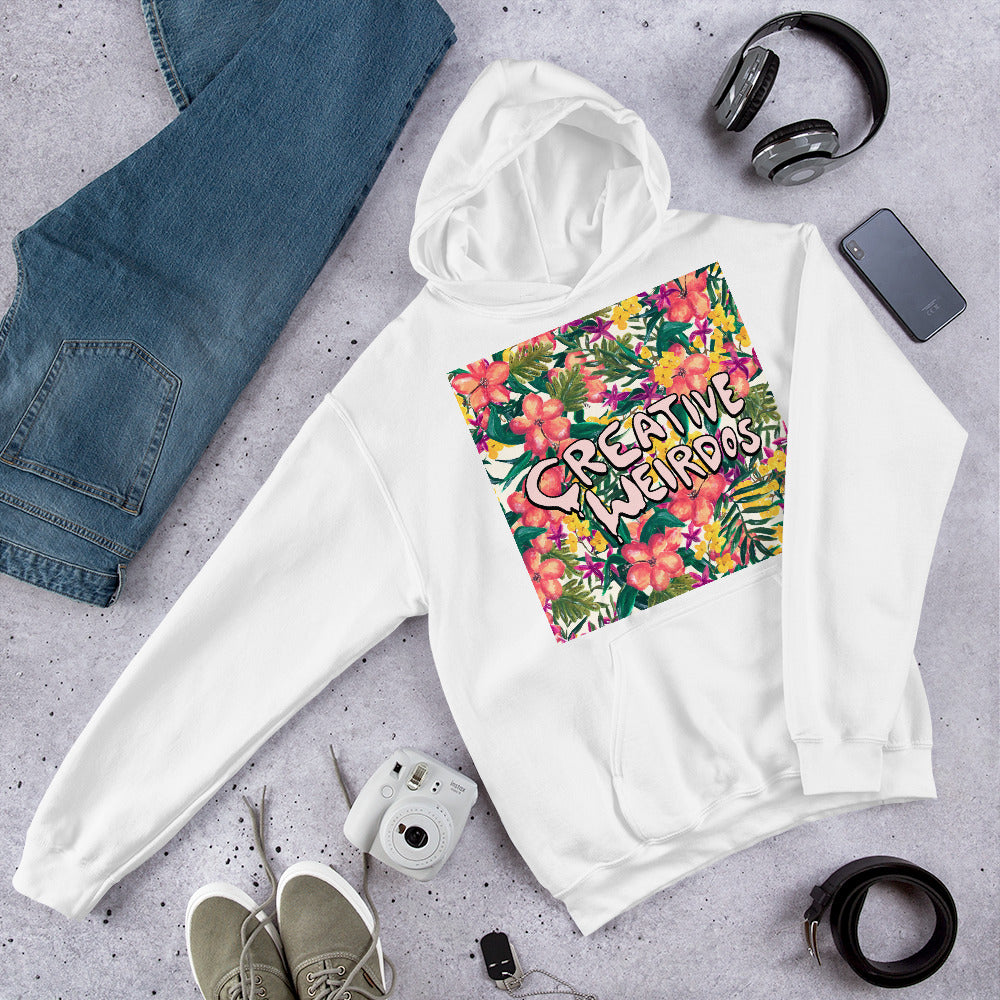 flower hoodies