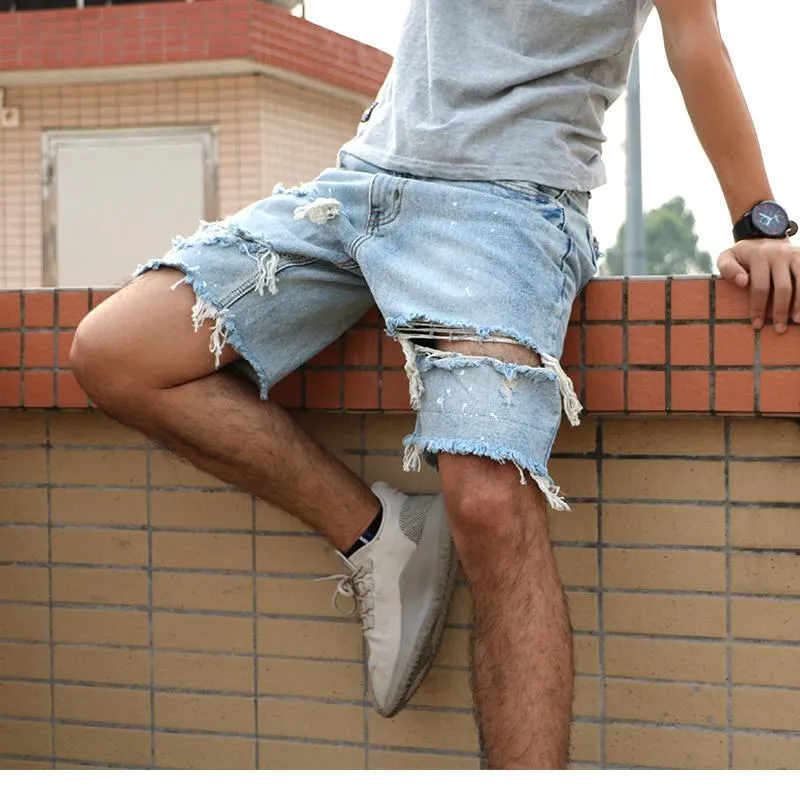 Jean-Shorts
