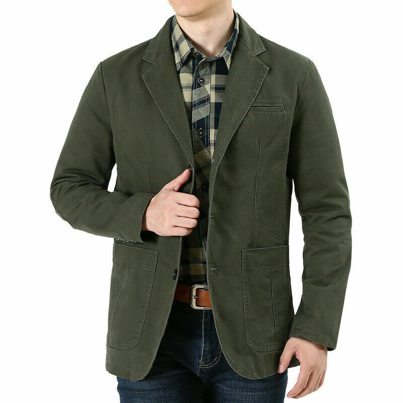 cotton blazer
