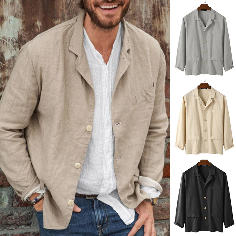 cotton blazer