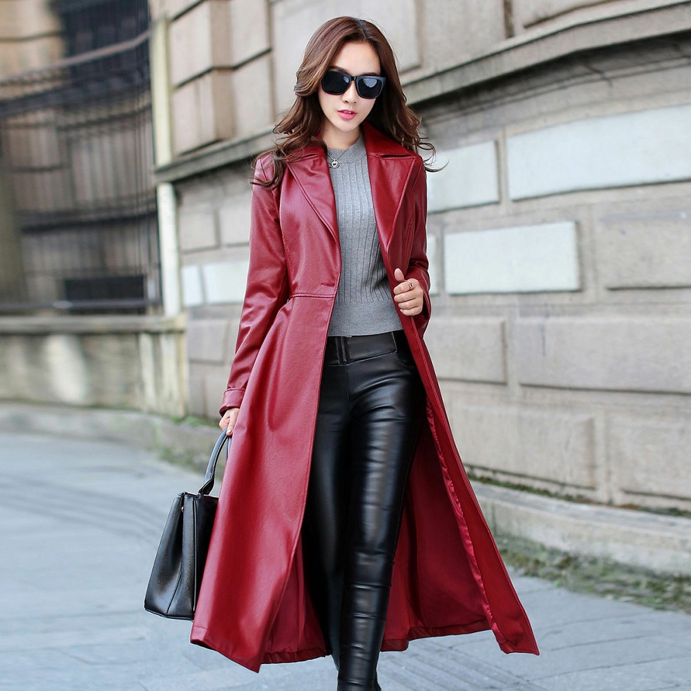winter trench coat