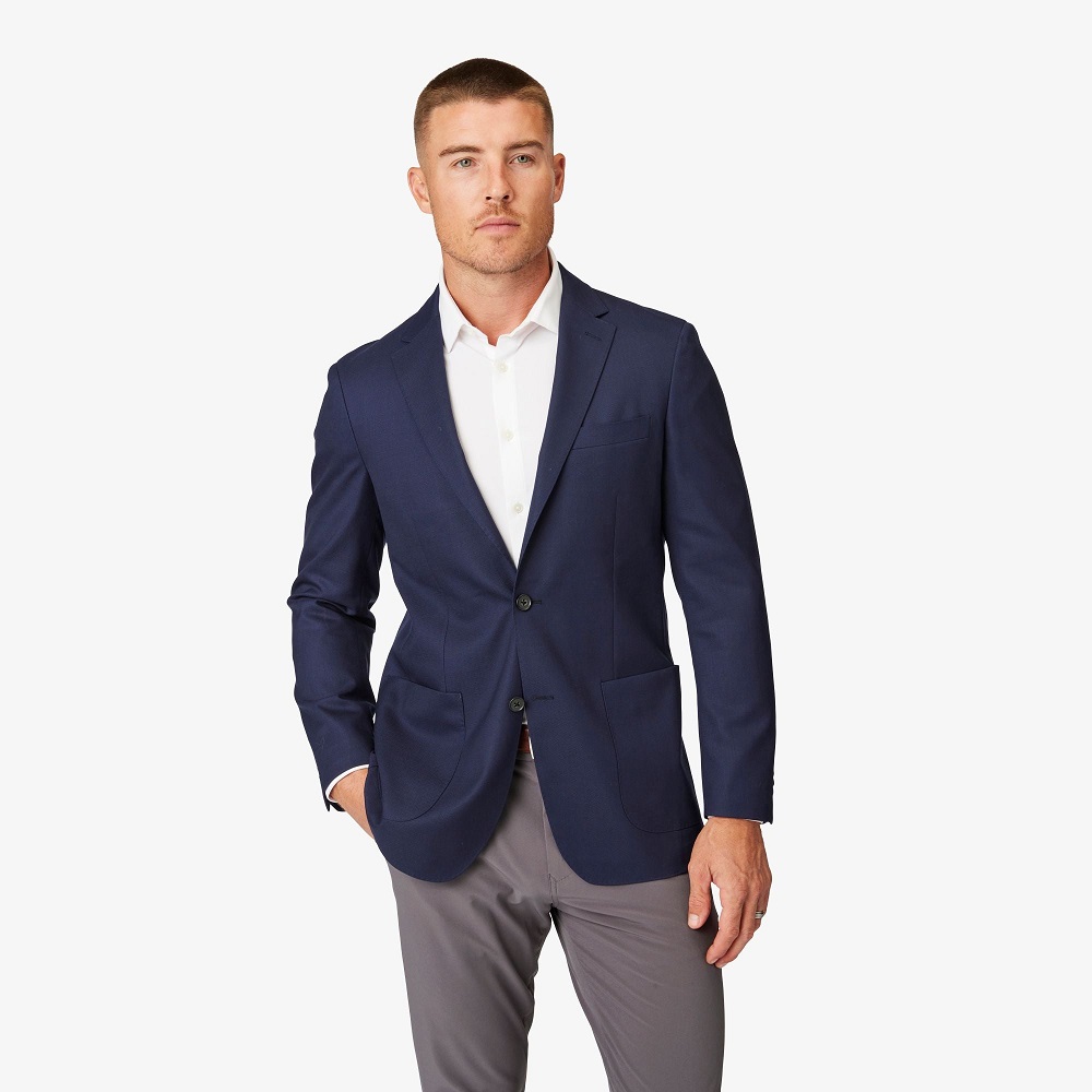 blue blazer