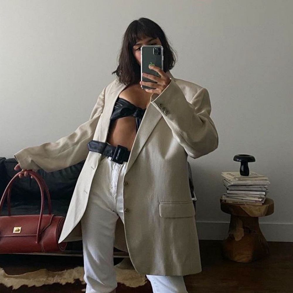 women's oversized blazer