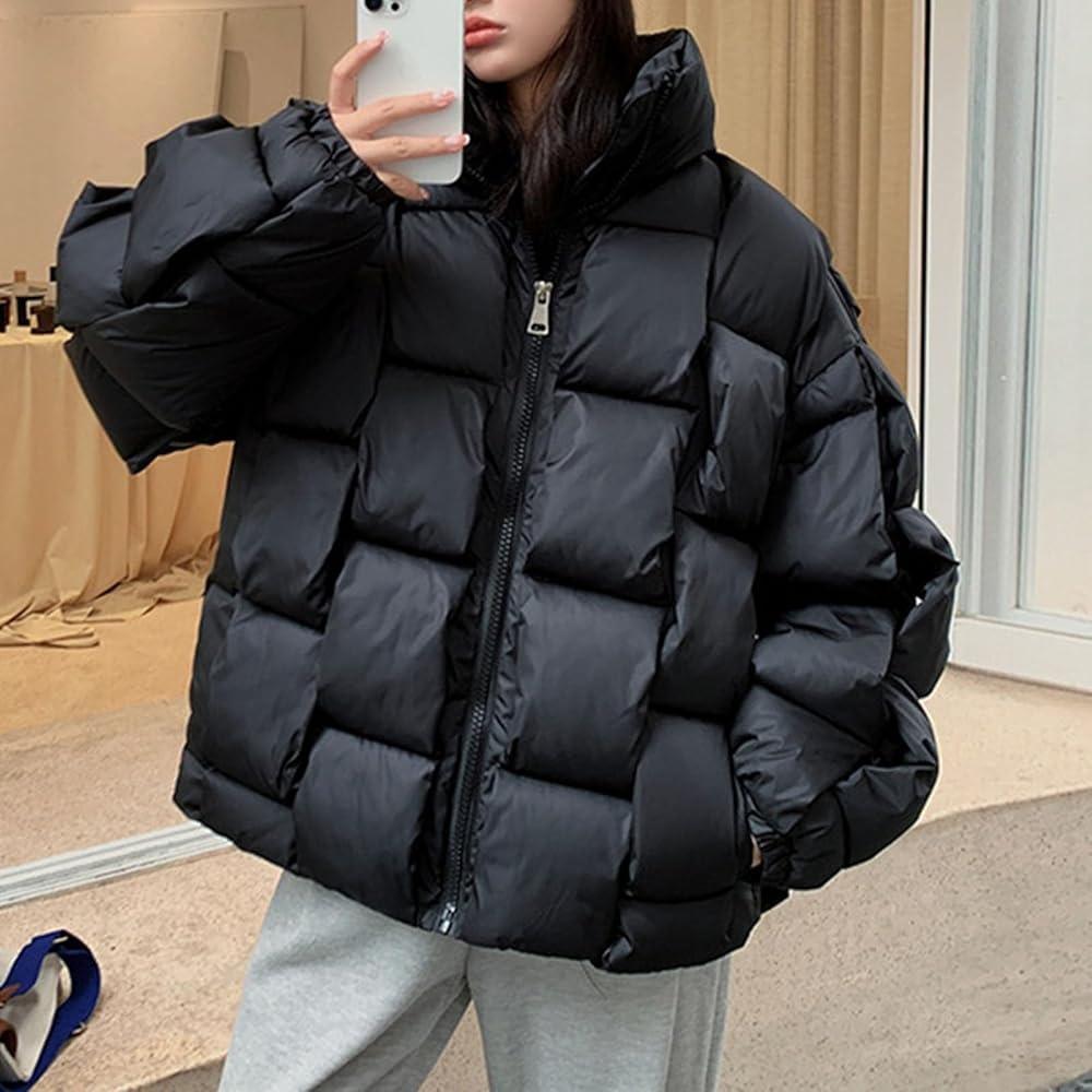 oversized puffer jacket