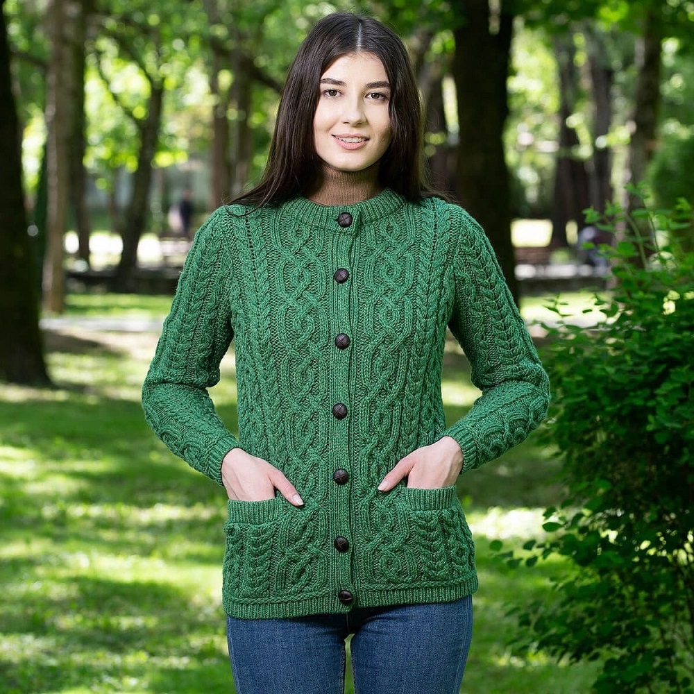 irish sweaters for women