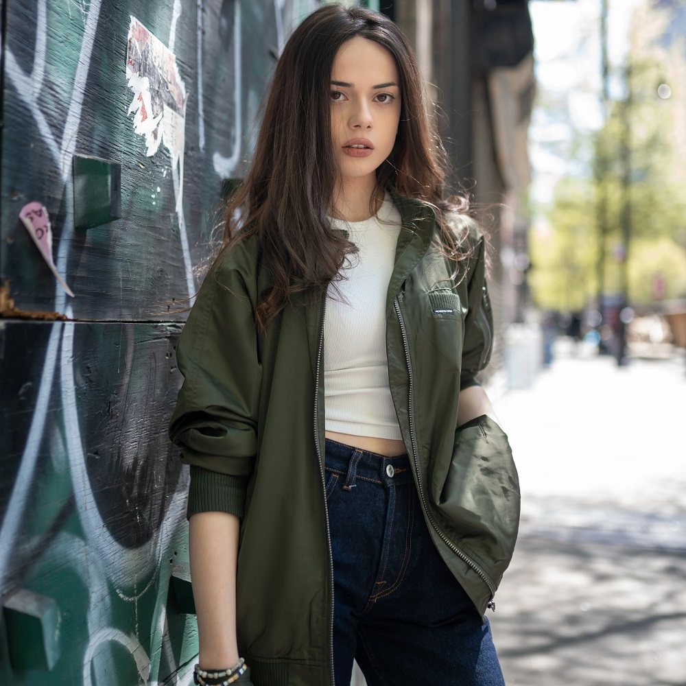 women bomber jacket