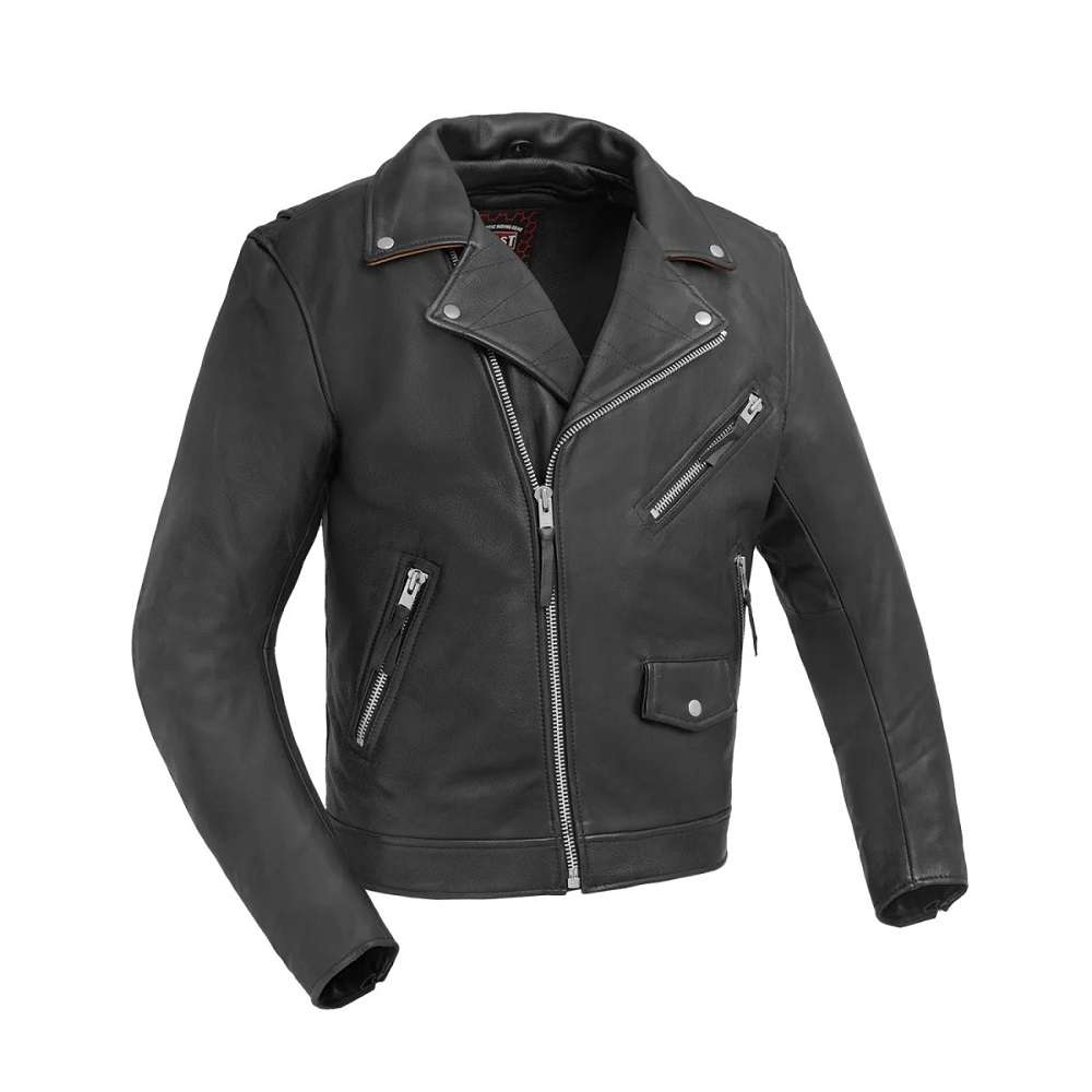 real leather jacket