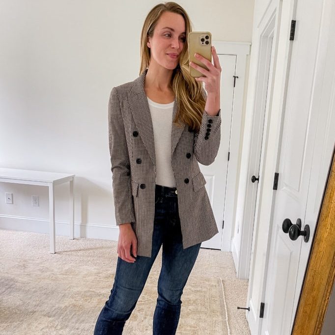 classy blazer outfit