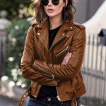 women’s leather jacket