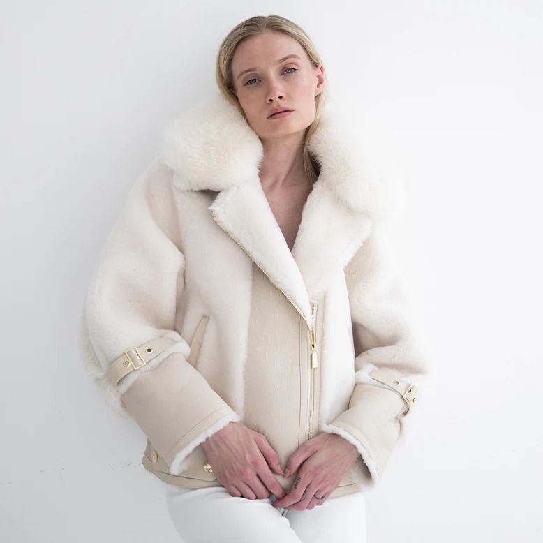 shearling coat