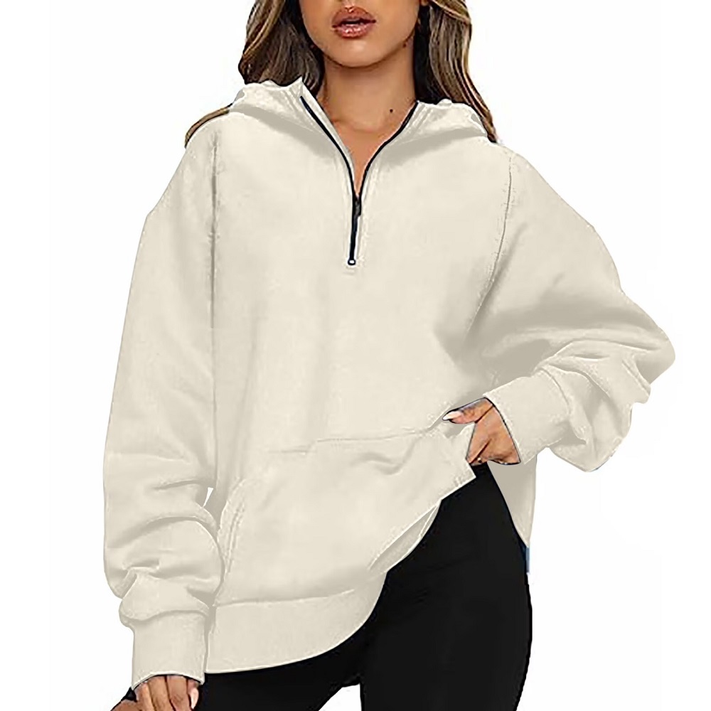 quarter zip hoodies