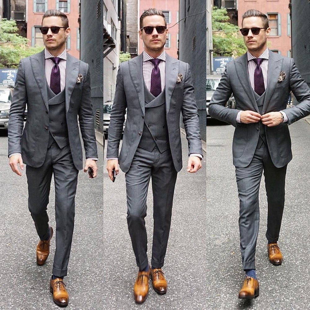 dark grey blazer 