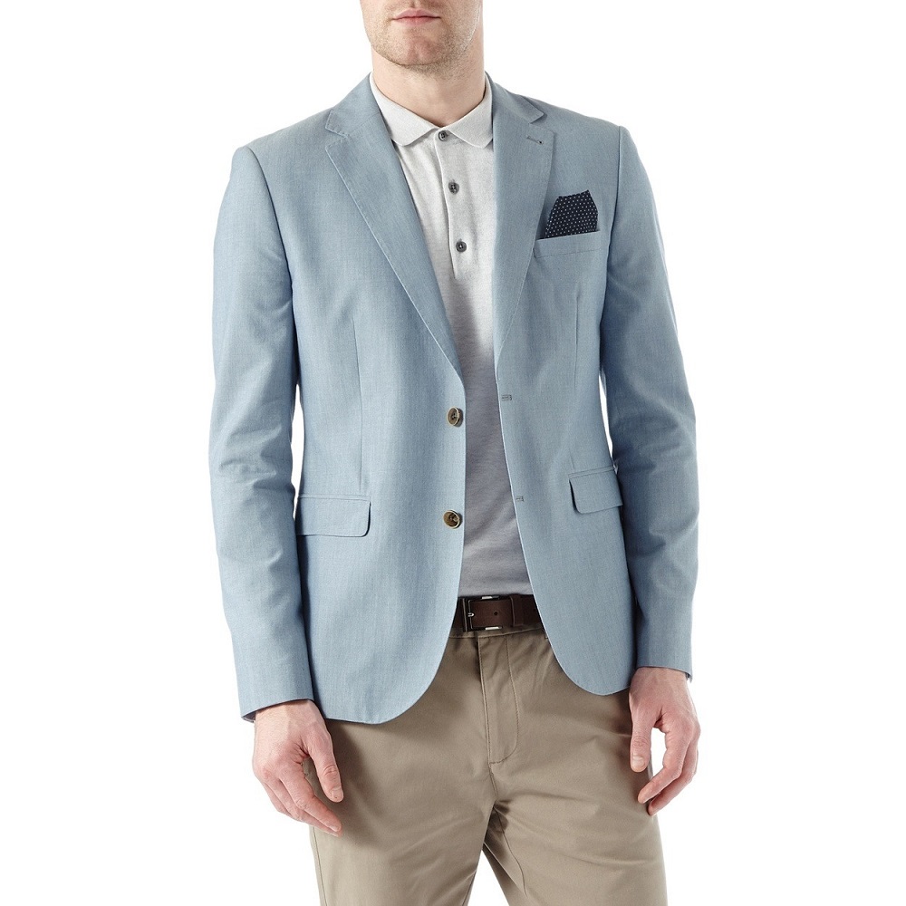 mens cotton blazer