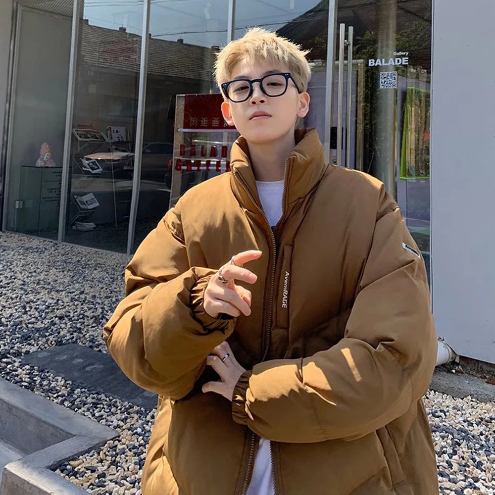 oversized puffer jacket