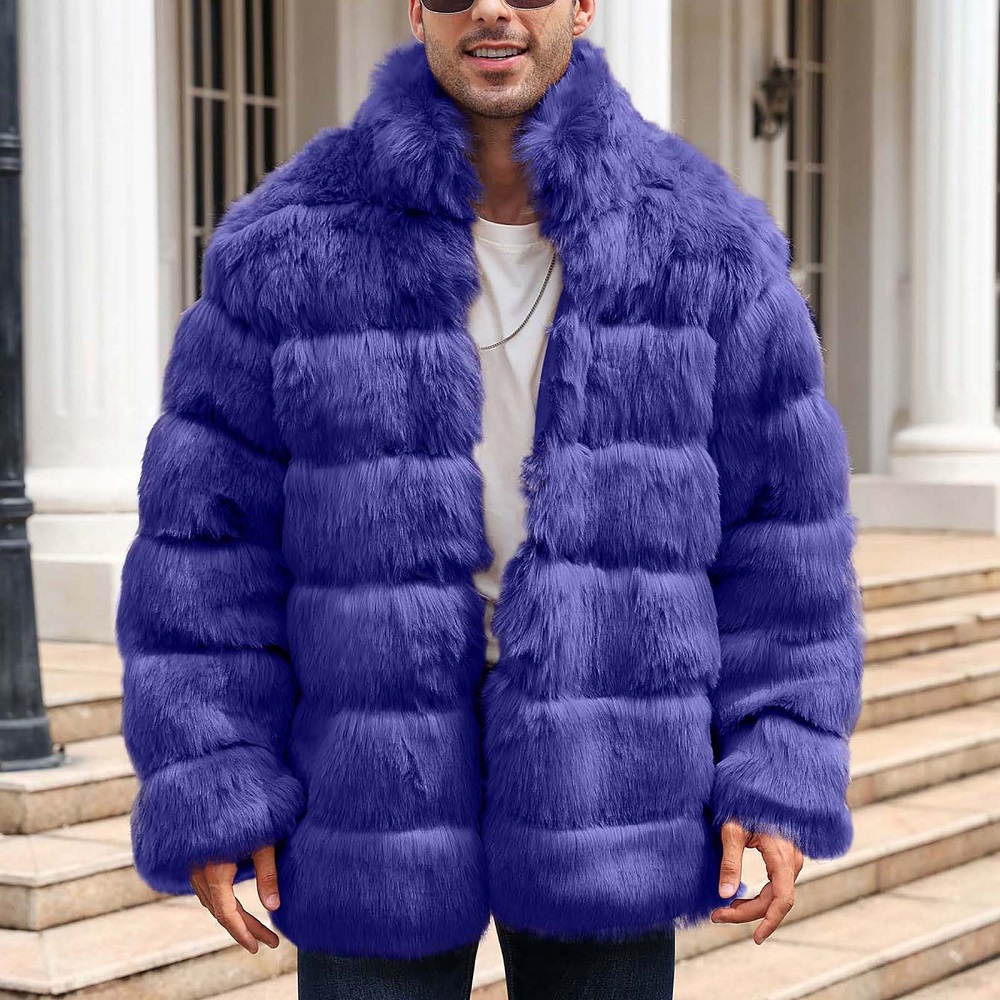 fake fur coat