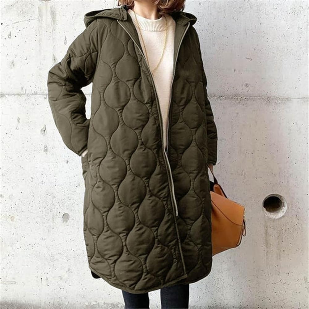 womens quilted coat